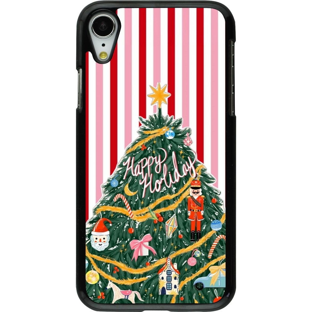 iPhone XR Case Hülle - Christmas 25 Happy Holiday