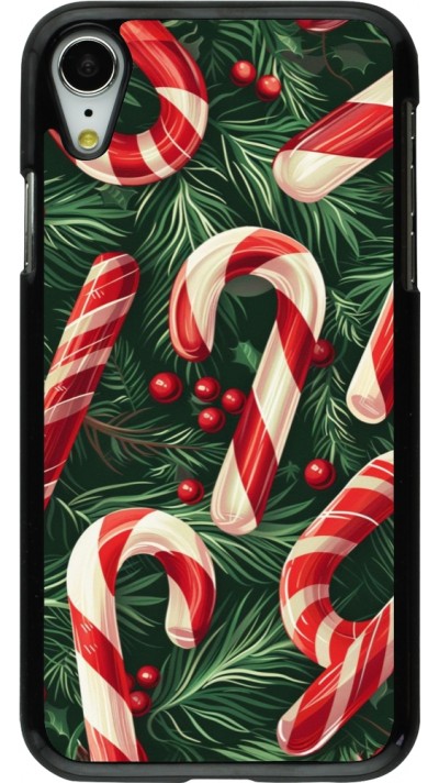 iPhone XR Case Hülle - Christmas 25 Xmas Stick