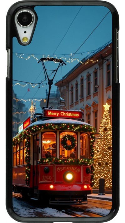 iPhone XR Case Hülle - Christmas 25 Xmas Train