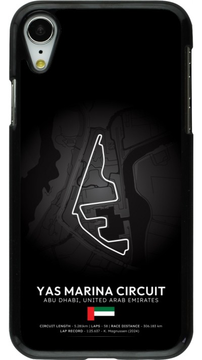 iPhone XR Case Hülle - F1 Track 2025 Abu Dhabi