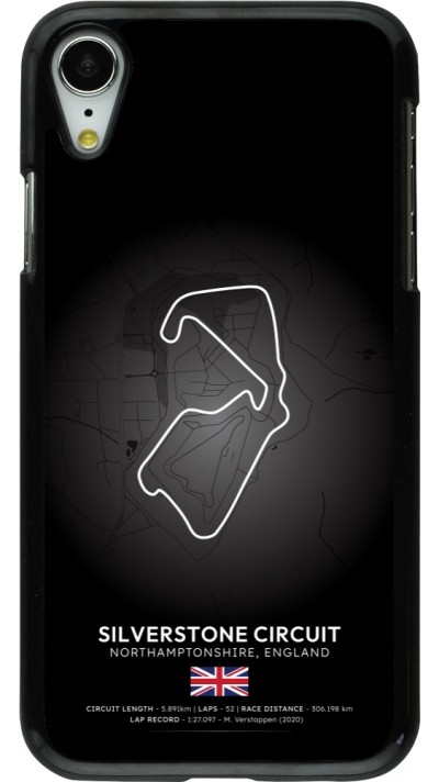 iPhone XR Case Hülle - F1 Track 2025 Great Britan