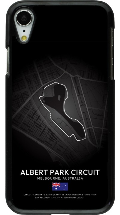 iPhone XR Case Hülle - F1 Track 2025 Melbourne