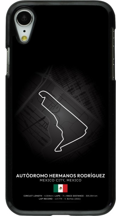 iPhone XR Case Hülle - F1 Track 2025 Mexico