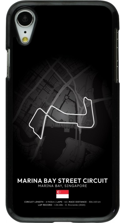 iPhone XR Case Hülle - F1 Track 2025 Singapore