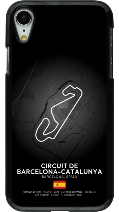 iPhone XR Case Hülle - F1 Track 2025 Spain