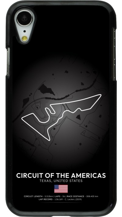 iPhone XR Case Hülle - F1 Track 2025 United States
