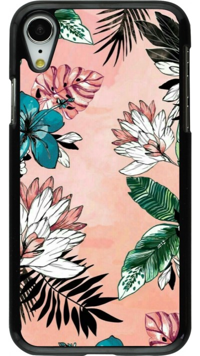 iPhone XR Case Hülle - Flowers Artprint