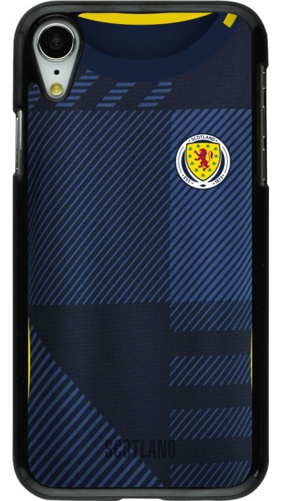 iPhone XR Case Hülle - Schottland personalisierbares Fussballtrikot