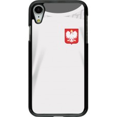 iPhone XR Case Hülle - Polen 2022 personalisierbares Fussballtrikot