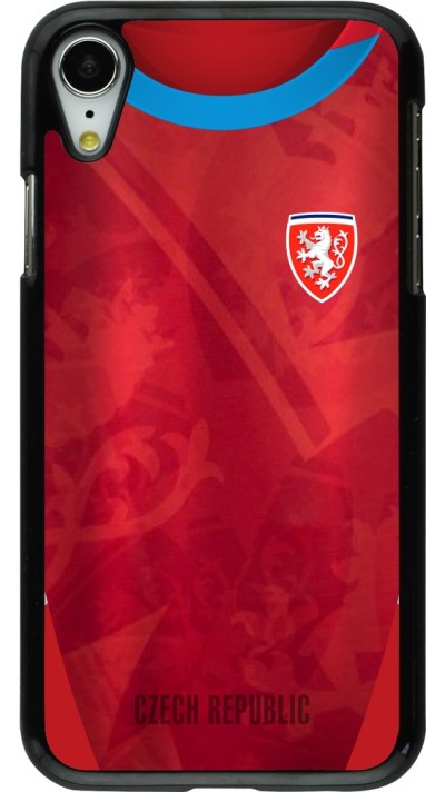 iPhone XR Case Hülle - Tschechische Republik personalisierbares Fussballtrikot