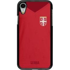 iPhone XR Case Hülle - Serbien 2022 personalisierbares Fussballtrikot