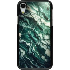 iPhone XR Case Hülle - Majestätischer grüner Marmor