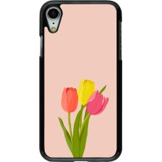 iPhone XR Case Hülle - Spring 23 tulip trio