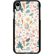 iPhone XR Case Hülle - Sommer Pink Muster