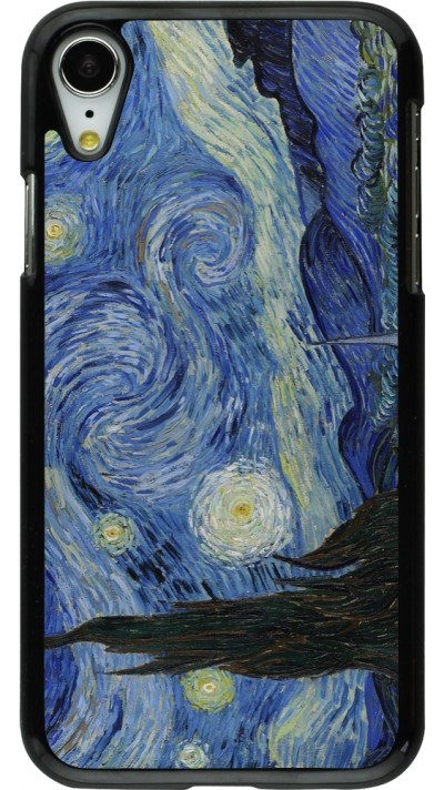 Coque iPhone XR - Tableau art - La Nuit étoilée - Van Gogh