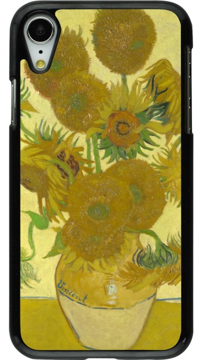 Coque iPhone XR - Tableau art - Les Tournesols - Van Gogh