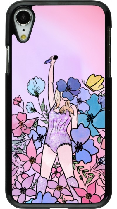 iPhone XR Case Hülle - Taylor Swift Sketch - Pink