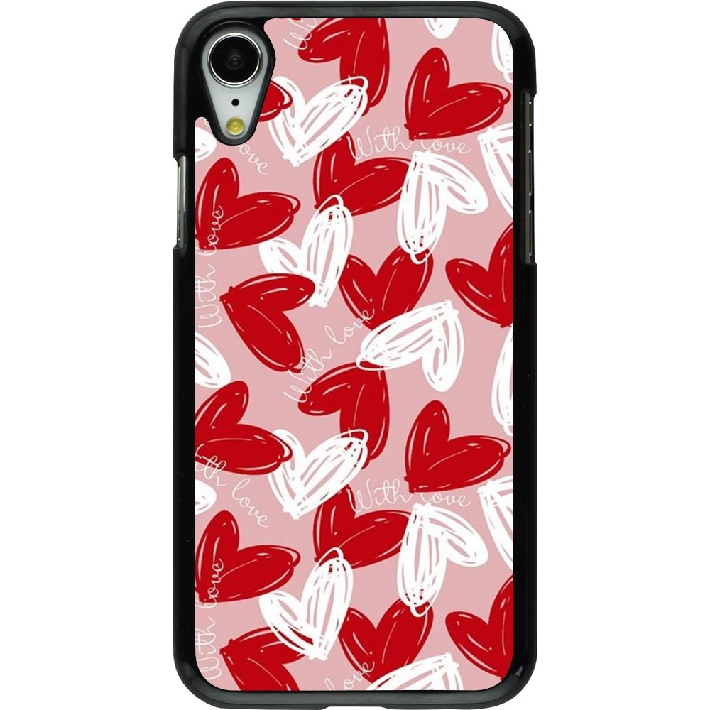 iPhone XR Case Hülle - Valentine 2024 with love heart