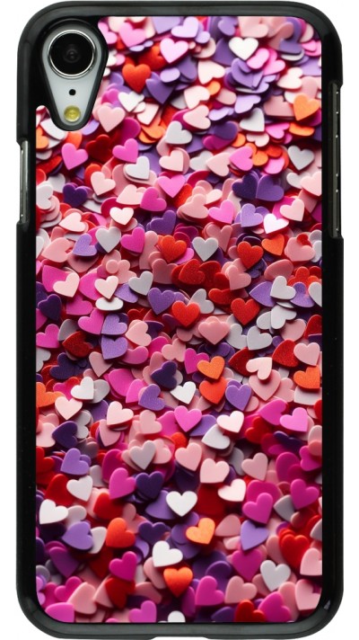 iPhone XR Case Hülle - Valentin 2025 Konfetti