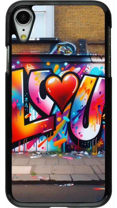 iPhone XR Case Hülle - Valentin 2025 Liebe U Tag