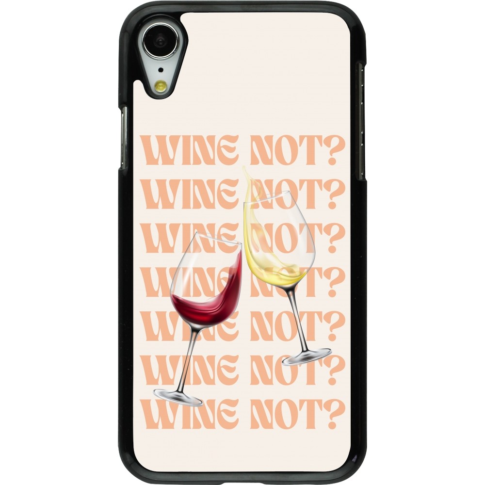 iPhone XR Case Hülle - Wine not