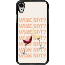iPhone XR Case Hülle - Wine not