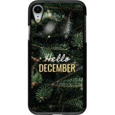iPhone XR Case Hülle - Winter 25 Winter hello december