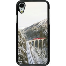 iPhone XR Case Hülle - Winter 25 Winter polar express