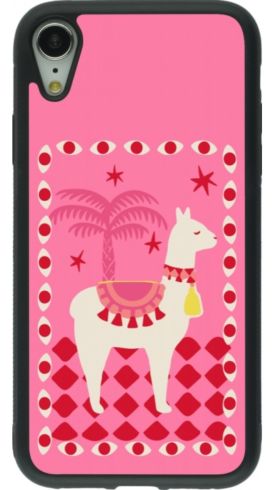 iPhone XR Case Hülle - Silikon schwarz Alpaca 2026