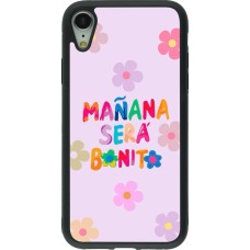 iPhone XR Case Hülle - Silikon schwarz Karol G Manana sera bonito