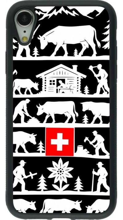 iPhone XR Case Hülle - Silikon schwarz Poya Schweiz 1 schwarz