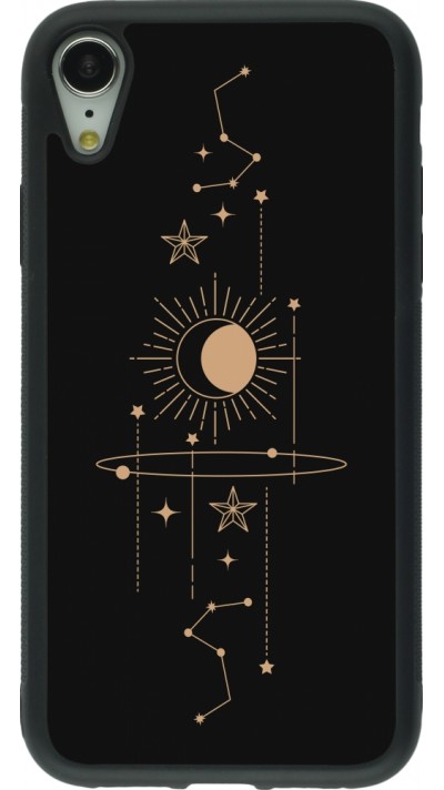 iPhone XR Case Hülle - Silikon schwarz Spring 23 astro
