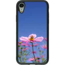iPhone XR Case Hülle - Silikon schwarz Bee on a flower 2026
