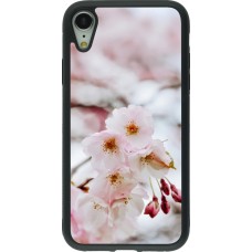 iPhone XR Case Hülle - Silikon schwarz Cherry tree 2026