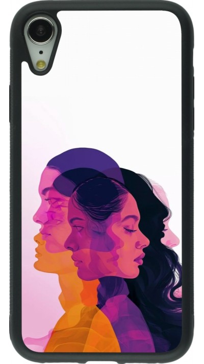 iPhone XR Case Hülle - Silikon schwarz Womens day 2026 10