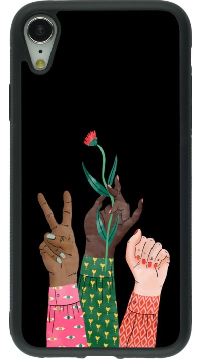 iPhone XR Case Hülle - Silikon schwarz Womens day 2026 2