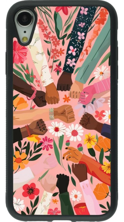 iPhone XR Case Hülle - Silikon schwarz Womens day 2026 8