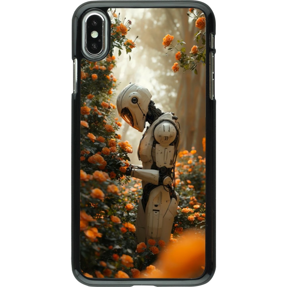 iPhone Xs Max Case Hülle - Astronaut flowers 2025