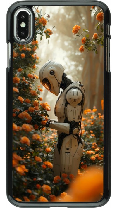 iPhone Xs Max Case Hülle - Astronaut flowers 2025