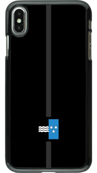 iPhone Xs Max Case Hülle - Kanton AG schwarz