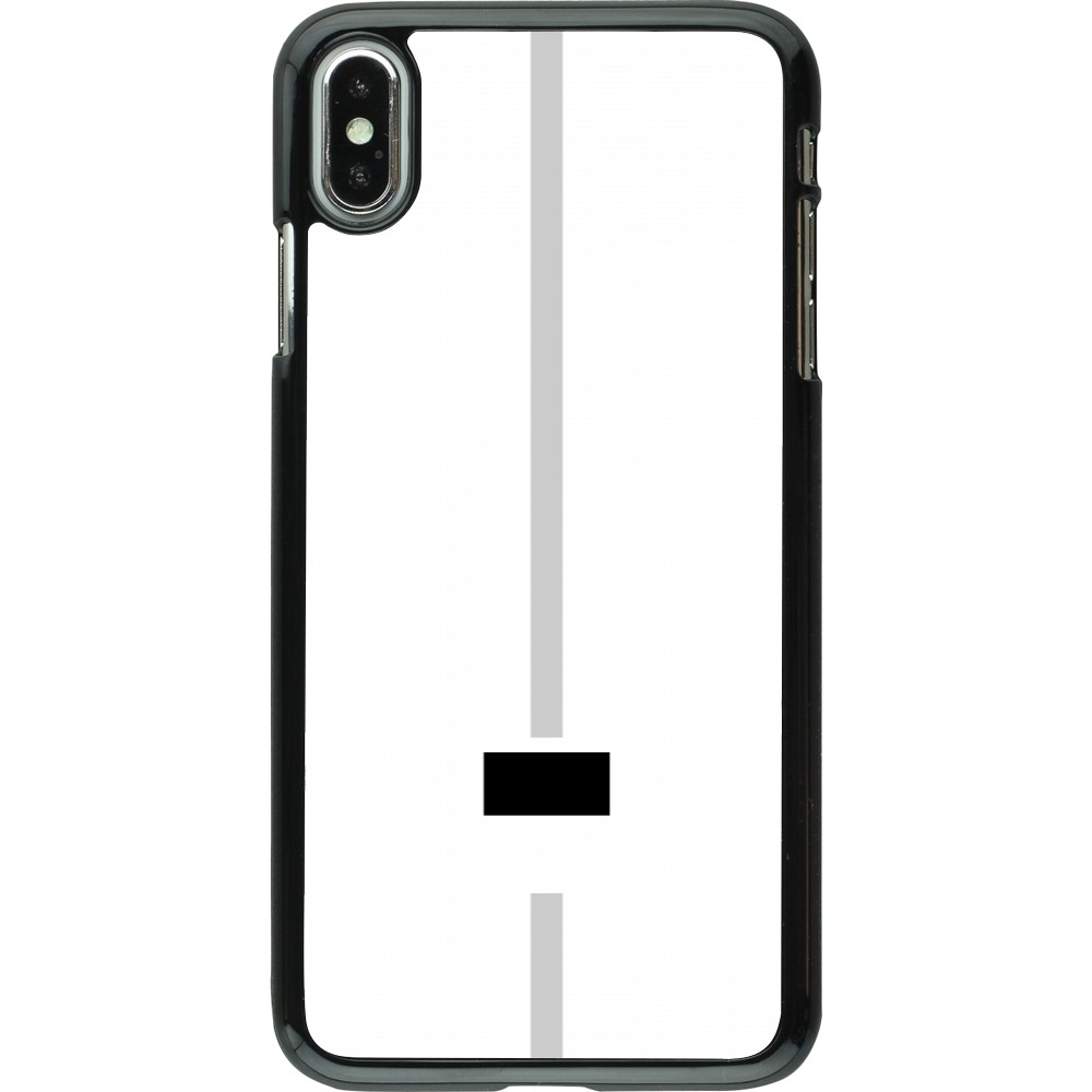 iPhone Xs Max Case Hülle - Kanton FR weiss