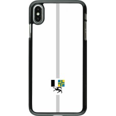 iPhone Xs Max Case Hülle - Kanton GR weiss