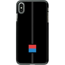 iPhone Xs Max Case Hülle - Kanton TI schwarz