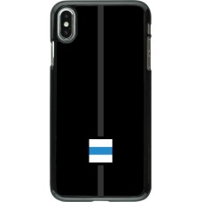 iPhone Xs Max Case Hülle - Kanton ZG schwarz