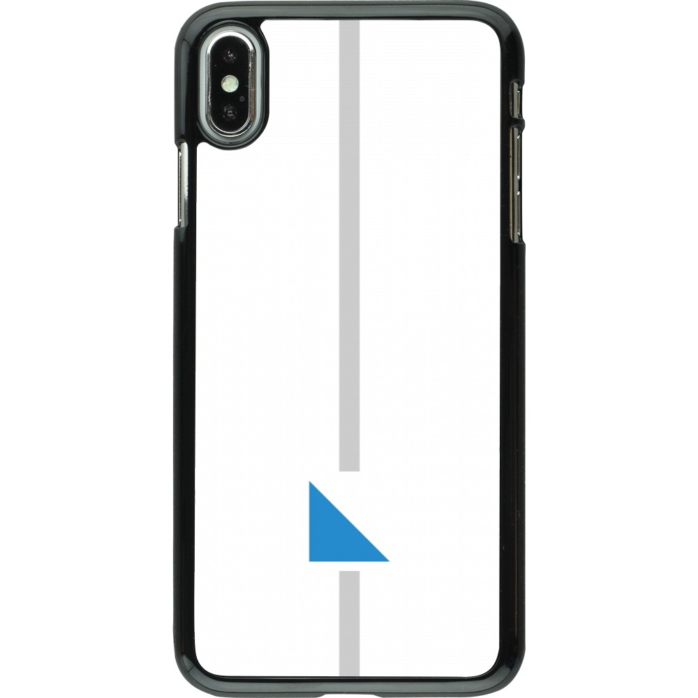 iPhone Xs Max Case Hülle - Kanton ZH weiss