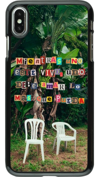 Coque iPhone Xs Max - Chairs DTMF