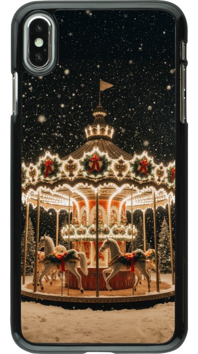 Coque iPhone Xs Max - Christmas 25 Carousel