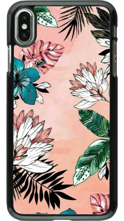 iPhone Xs Max Case Hülle - Flowers Artprint