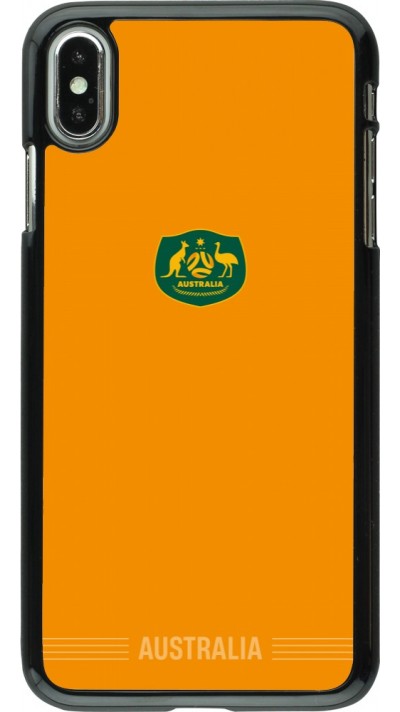 Coque iPhone Xs Max - Maillot de football Australie 2026 personnalisable