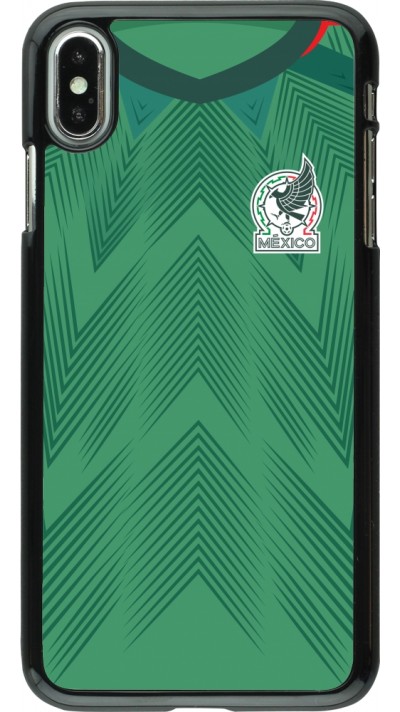 iPhone Xs Max Case Hülle - Mexiko 2022 personalisierbares Fussballtrikot iPhone Xs Max Case Hülle - Mexiko 2022 personalisierbares Fussballtrikot
